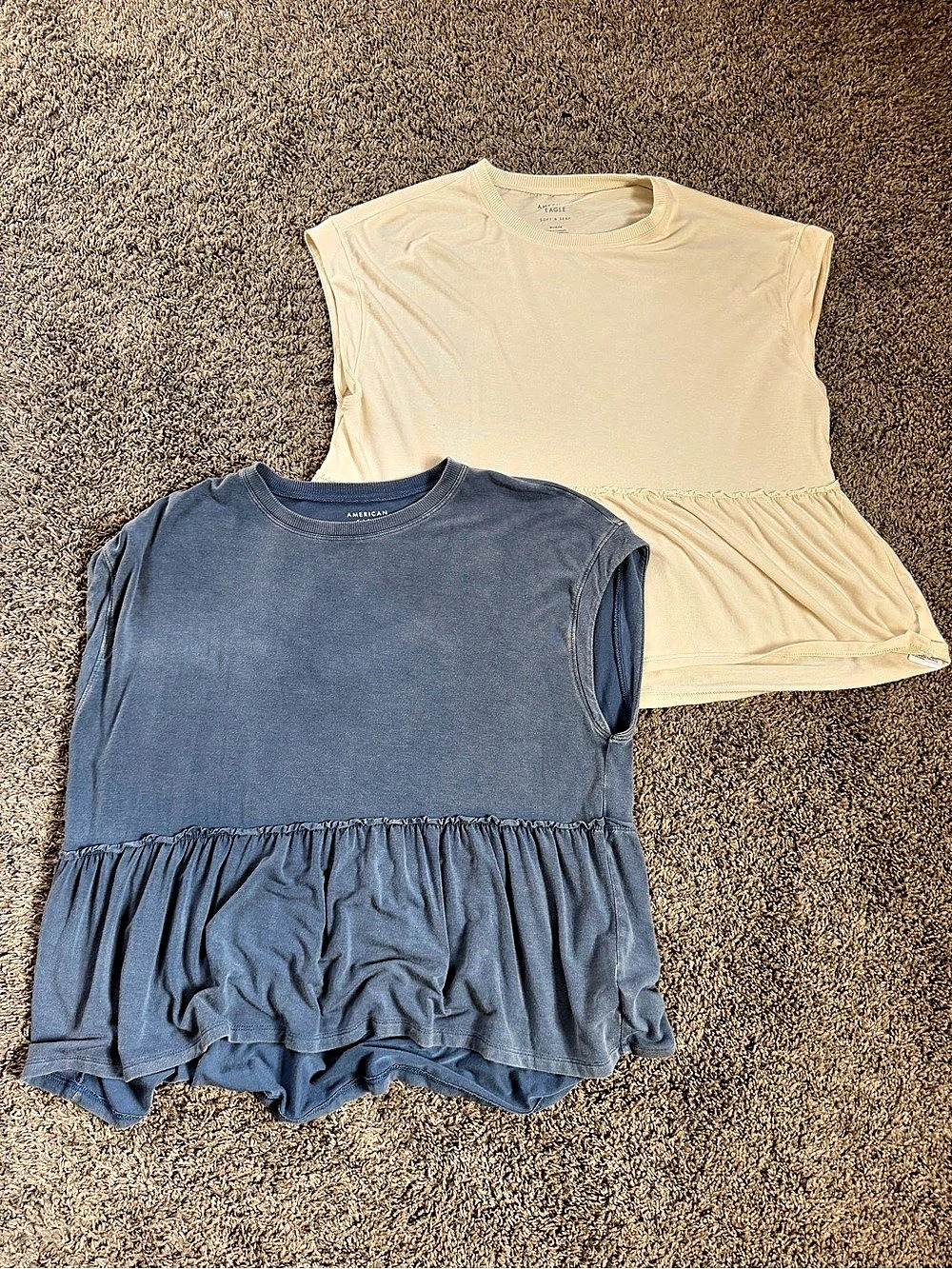 American Eagle Soft & Sexy Peplum Tops